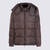 Grey Brown Down Jacket