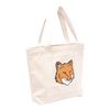 Fox Head Patch Tote Bag