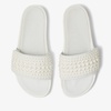 Fitz Embellished Canvas-Leather Slides