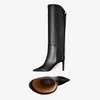 Alizze 85 Leather Knee-High Boots