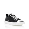 Philipp Plein Megastar Laminated Leather Low-Top Sneakers