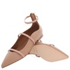 Malone Souliers Nude Leather Robyn Flats