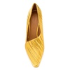 Bottega Veneta Ladies Yellow Almond 75mm Pumps