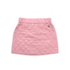 Moncler Kids Logo-Patch Quilted Miniskirt