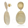 Marco Bicego Lunaria Collection 18K Yellow Gold Small Double Drop Earrings