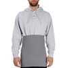 Burberry Men's Light Pebble Grey Reconstructed Cotton Hoodie