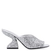 Salvatore Ferragamo Ladies Argento Sansu 85mm Sculptural-Heel Mules