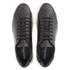 Salvatore Ferragamo Rhinoceros Grey Gancini Low-top Sneakers