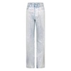 Rabanne Ladies Straight Leg Metallic Denim Jeans