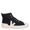 Veja Men's Black Pierre Wata II Canvas High-Top Sneakers