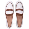 Gianvito Rossi Ladies Two-tone Leather Loafers