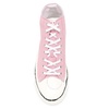 Marni Ladies Pink Cotton Canvas High-top Sneakers