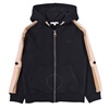 Chloe Kids Stripe Detail Zip-Up Hoodie