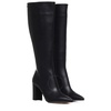 Gianvito Rossi Black Lyell Chunky Heel Boots