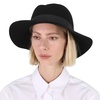 Maison Michel Ladies Black Virginie Fedora Hat