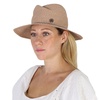 Maison Michel Natural/Camel Virginie Straw Fedora Hat