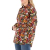 Christopher Kane Psych Floral Cotton Shirt, Size Small