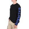 Balmain Men's Logo Print Eco-Responsible Cotton T-Shirt