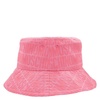 Moschino Pink Allover Monogram Logo Bucket Hat