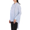 Essentiel Ladies Light Blue Ruffled Oversized Shirt