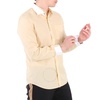 Burberry Contrast Double Collar Cotton Poplin Shirt