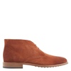 Tods Men's Oak Velvety Suede Desert Boots