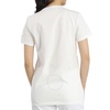 Moncler Ladies Logo Patch Sleeve T-Shirt in White