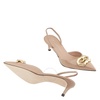 Giuseppe Zanotti Ladies Ejecta Pointed-Toe Slingback Pumps