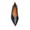 Malone Souliers Black Leather Colette Pointed-Toe Flats