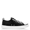 Philipp Plein Megastar Laminated Leather Low-Top Sneakers