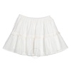 Bonpoint Blanc Lait Tiered Jupe Cattleya Cotton Skirt, Brand Size 12A