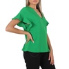 Essentiel Ladies Sinai Wimbledon Green Short Sleeve Shirt