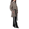 Burberry Lake Halla Plaid Print Raincoat