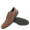 Tods Brown Leather Lace-Up Derby Shoes