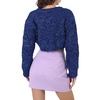 Filles A Papa Ladies Sweaters Fap Knit Tinsel Sweater