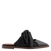 Burberry Black Tillington Scarf Tie Detail Mules