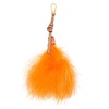 Loewe Feather Charm in Orange