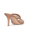 Gianvito Rossi Ladies Jamaica Praline Nappa Mule Sandals