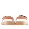 Ancient Greek Sandals Ladies Aglaia Wing Buckle Flat Sandals