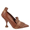 Burberry Ladies Goodall 105 Kiltie Fringe Court Pumps