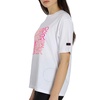 Moncler Ladies White Cotton Logo Patch Short Sleeve T-shirt