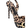 Philipp Plein Leopard Decollete Hi-Heels Slingbacks