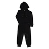 Moncler Girls Black Kinder Cotton Logo Patch Tracksuit