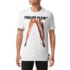 Philipp Plein Bang Bang Rhinestone Print Cotton Jersey T-Shirt