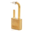 Ambush Gold Sterling Silver Padlock Single Earring