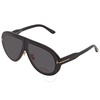 Tom Ford Troy Smoke Pilot Unisex Sunglasses FT0836 01A 61