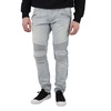 Balmain Men's Blue Slim-cut Faded Biker Jeans