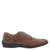 Tods Brown Leather Lace-Up Derby Shoes