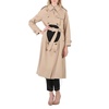 Burberry Cotton Gabardine Step-through Double-breasted Trench Coat