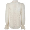 Zimmermann Ladies Cream Lyrical Lace Blouse